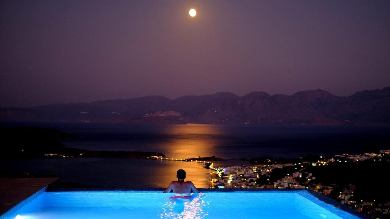 Villa Estee, Luxury Villa With Private Infinity Pool And Jacuzzi 엘운다 외부 사진