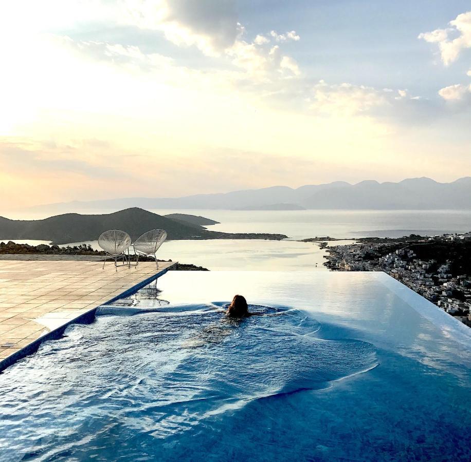 Villa Estee, Luxury Villa With Private Infinity Pool And Jacuzzi 엘운다 외부 사진
